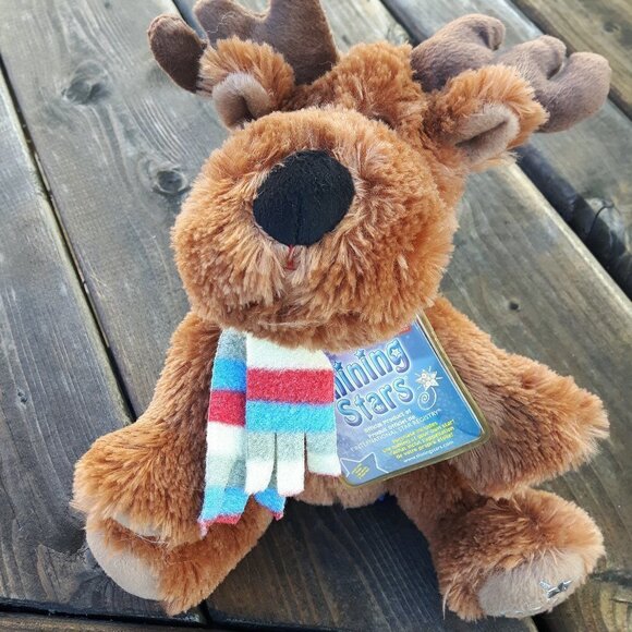 Russ Shining Stars Moose Plush NWT - Picture 1 of 3